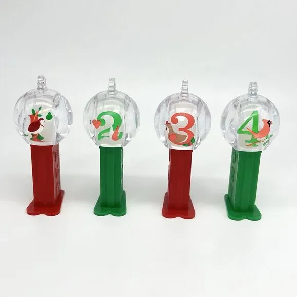 PEZ Twelve Days of Christmas Ornaments - 12 Candy Dispensers - Unused - NO CANDY - Picture 6 of 11